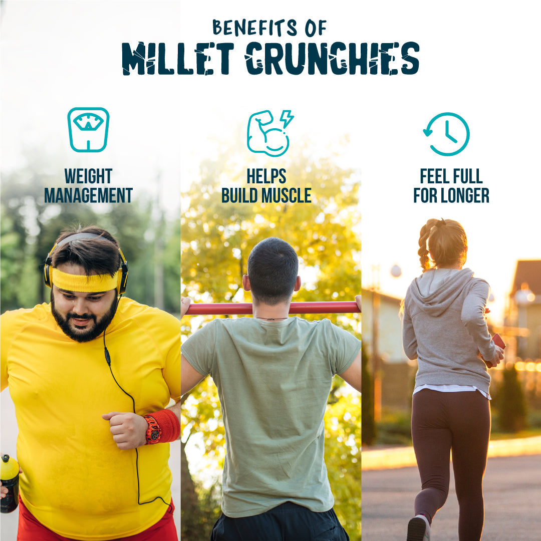 Mashoor Methi Flavor - Millet Crunchies The Ultimate Healthy Snack for Diabetic Support, Weight Management, and Gut Health