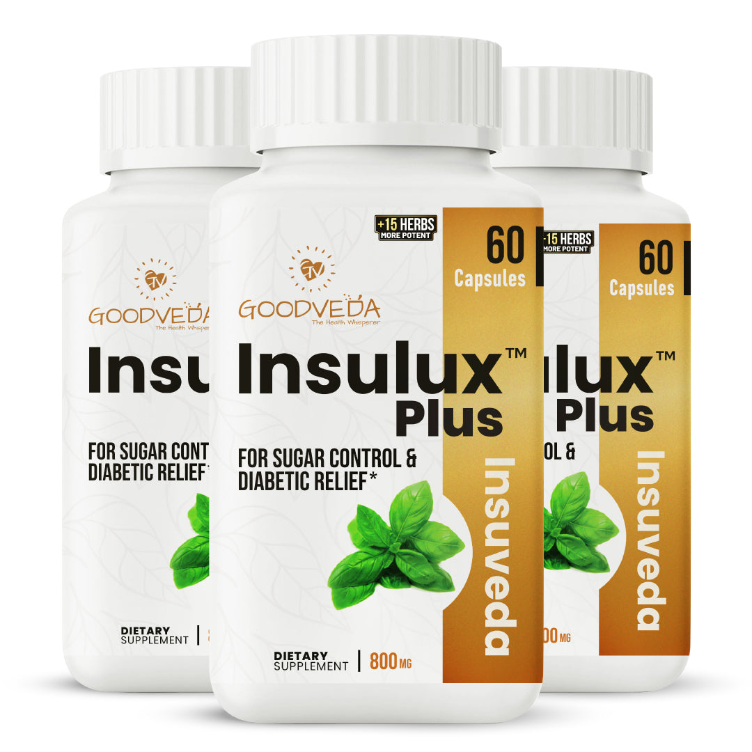Insulux Plus | Renewed Ayurvedic Formula for Healthy Blood Sugar Support. Best Results in Up to 70 Days