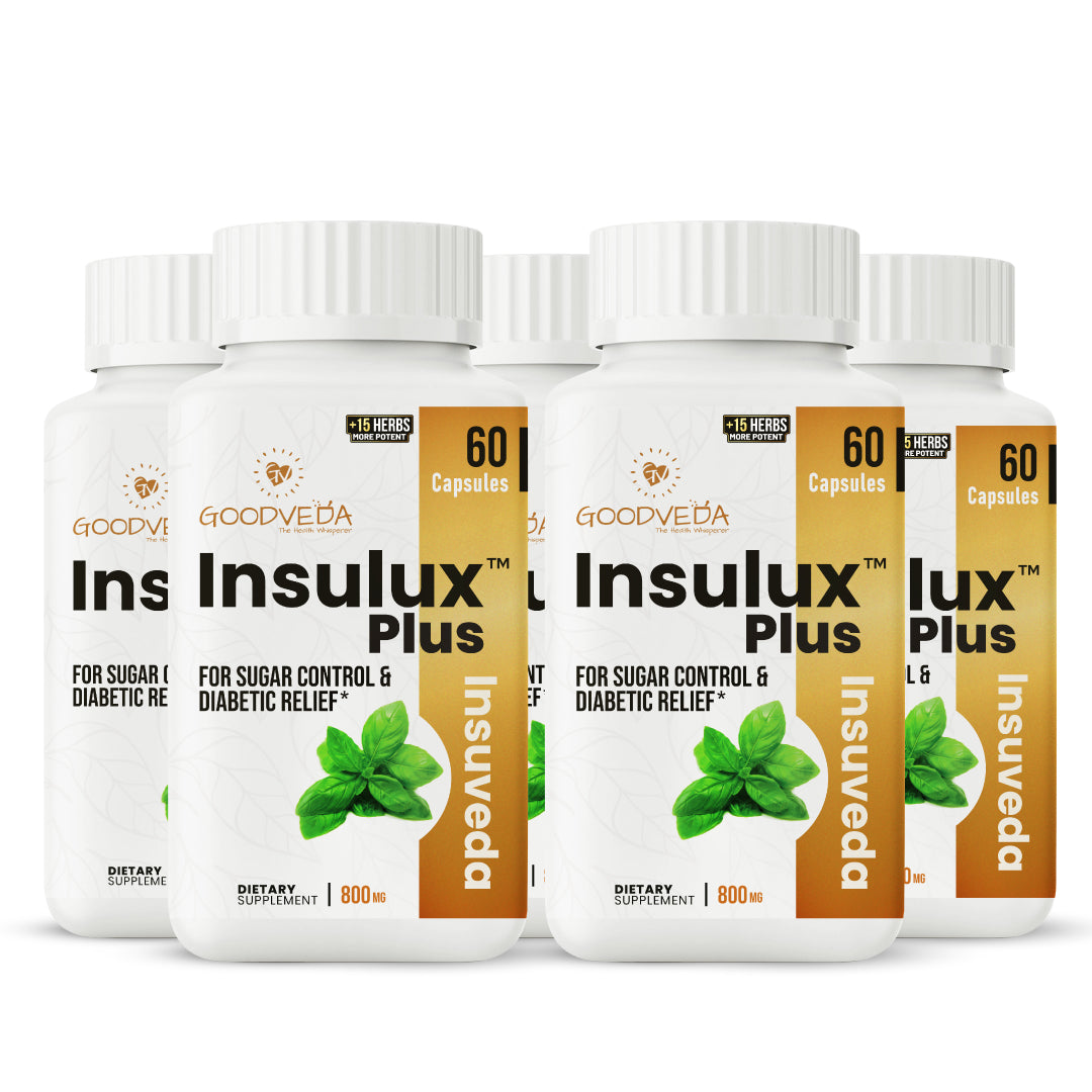 Insulux Plus | Renewed Ayurvedic Formula for Healthy Blood Sugar Support. Best Results in Up to 70 Days