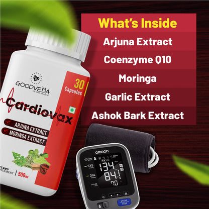 CardioVax #1 ayurvedic formula for promoting heart health. Best results in 50 days.