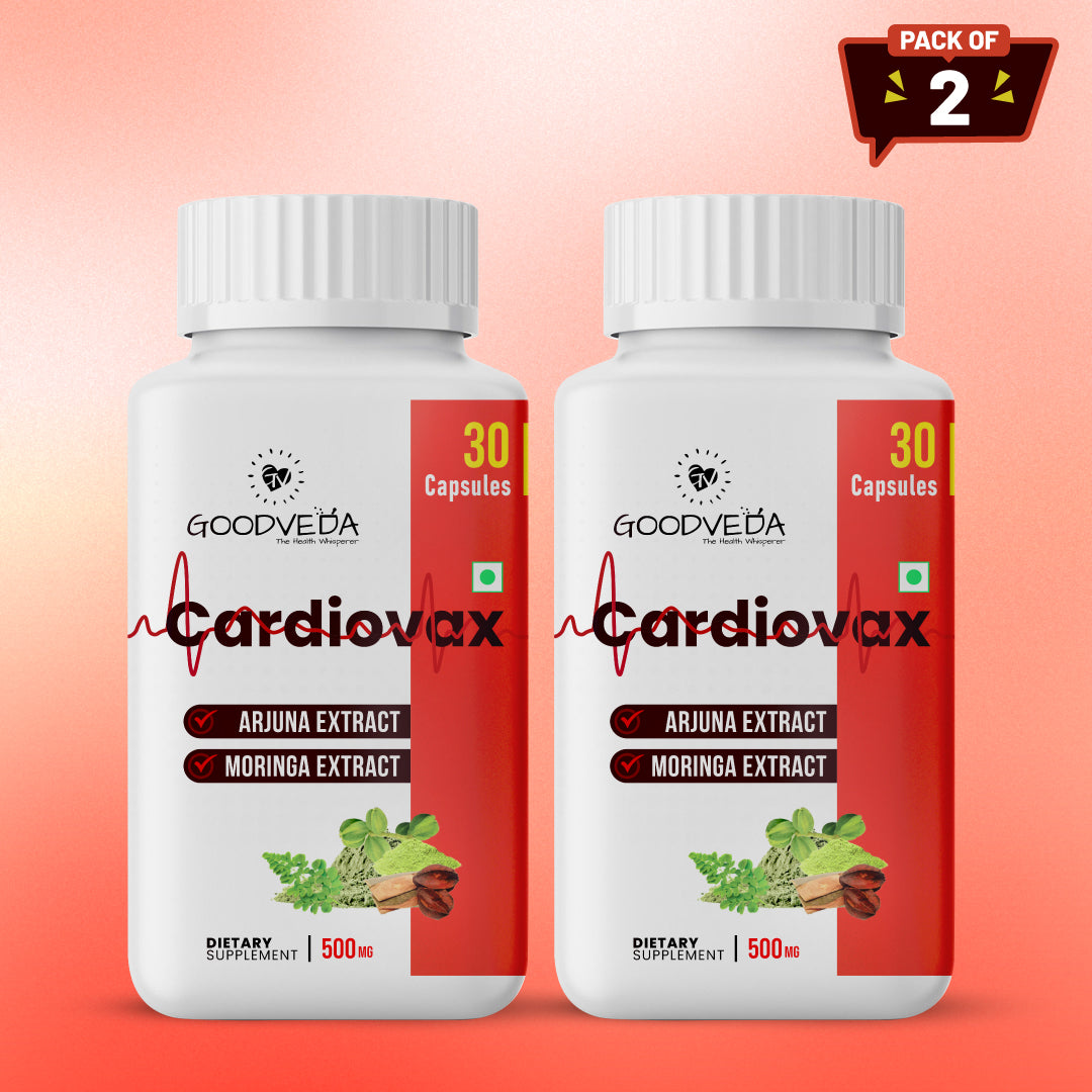 CardioVax #1 ayurvedic formula for promoting heart health. Best results in 50 days.