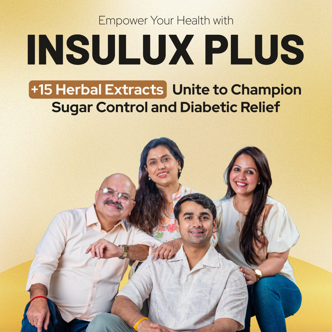 Insulux Plus | Renewed Ayurvedic Formula for Healthy Blood Sugar Support. Best Results in Up to 70 Days