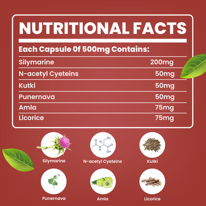 LivAmrit Plus: Ultimate 9-in-1 Liver Detox Formula for Cleansing, Repair & Resilience