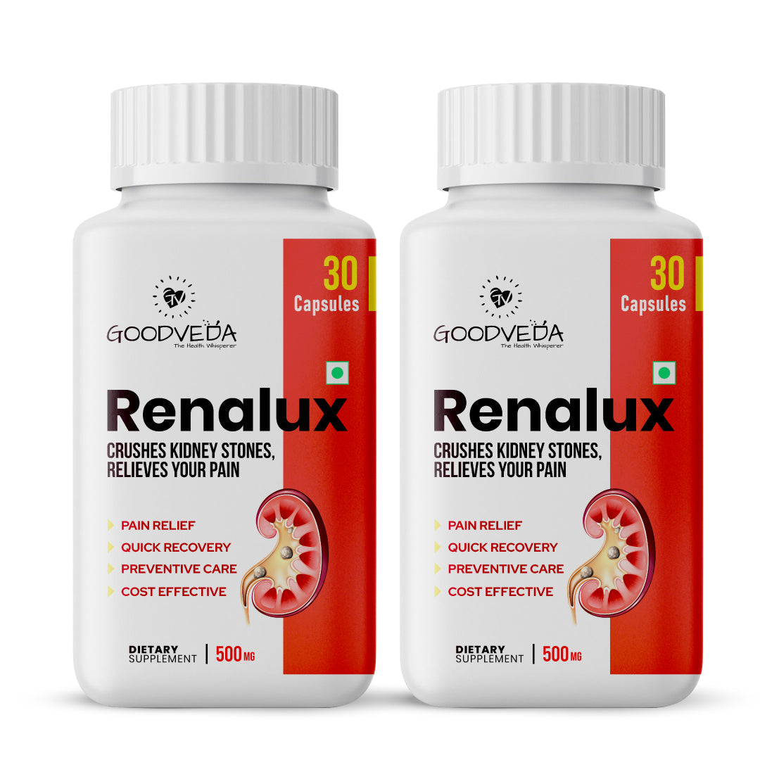 Renalux #1 ayurvedic formula for a stone free life, Naturally Best results in 45 days.