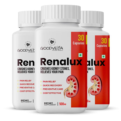 Renalux #1 ayurvedic formula for a stone free life, Naturally Best results in 45 days.